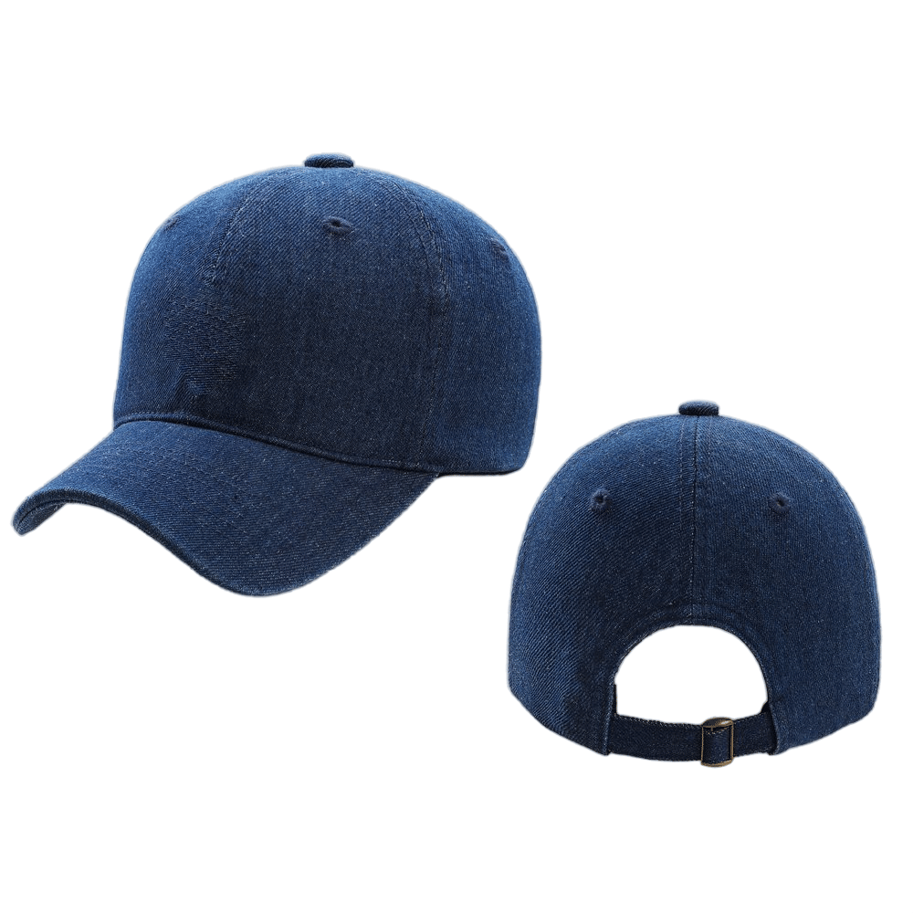 Dark Indigo Denim Baseball Cap