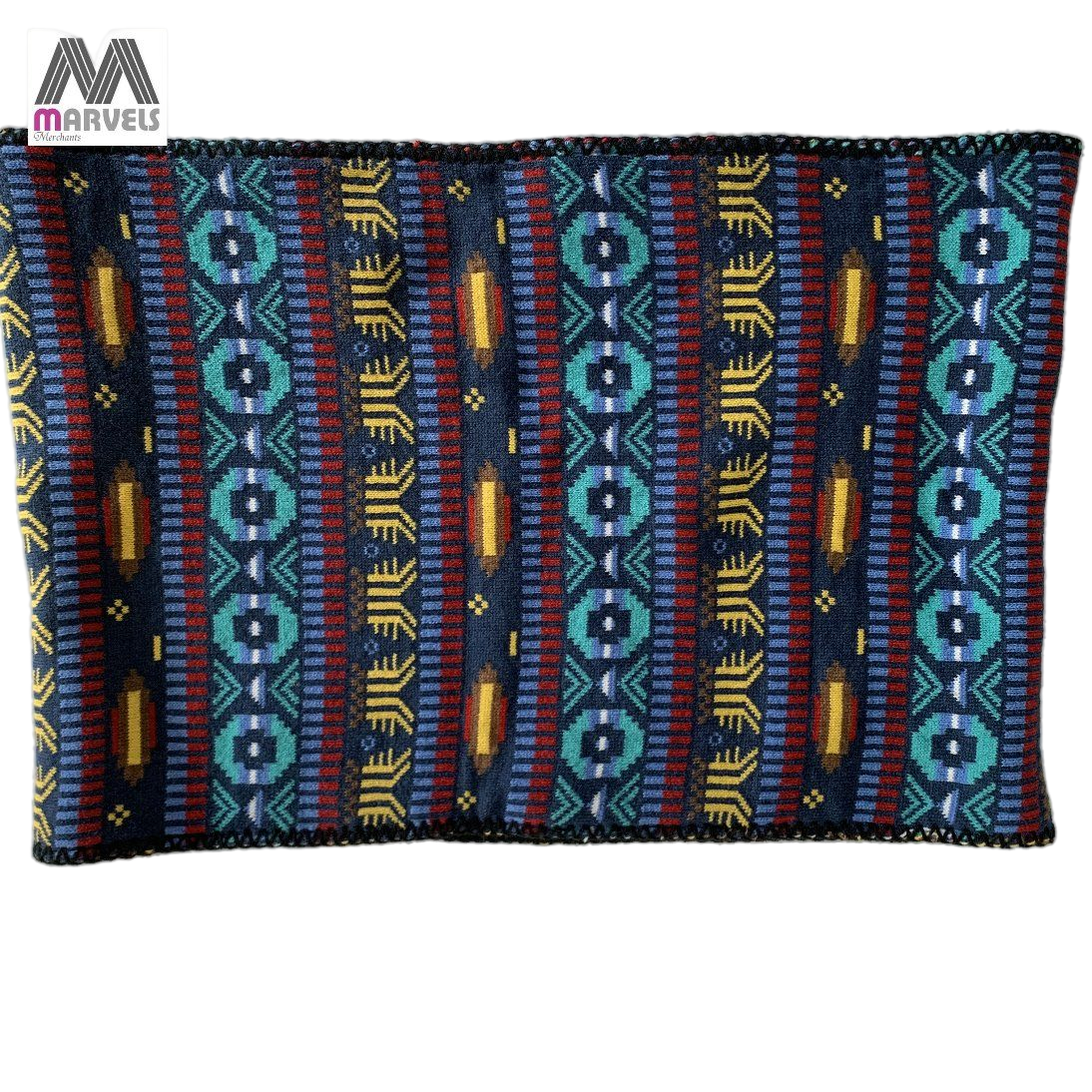 Bohemian Aztec Print Infinity Scarf