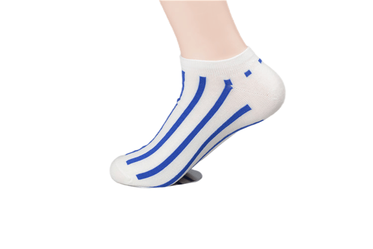 Striped Ankle Socks for Women
