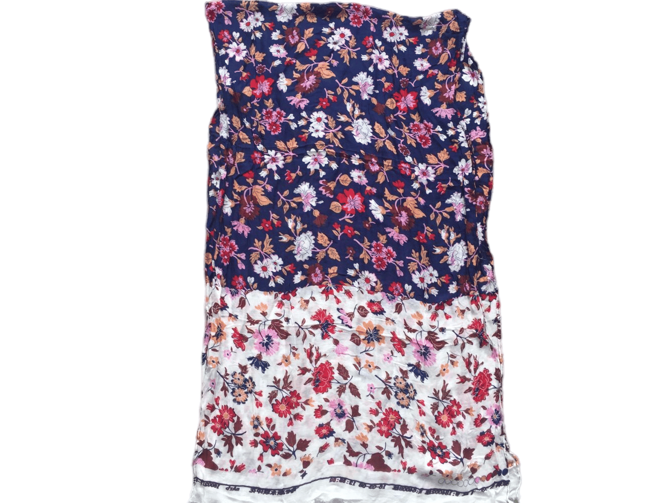 Bohemian Floral Print Scarf